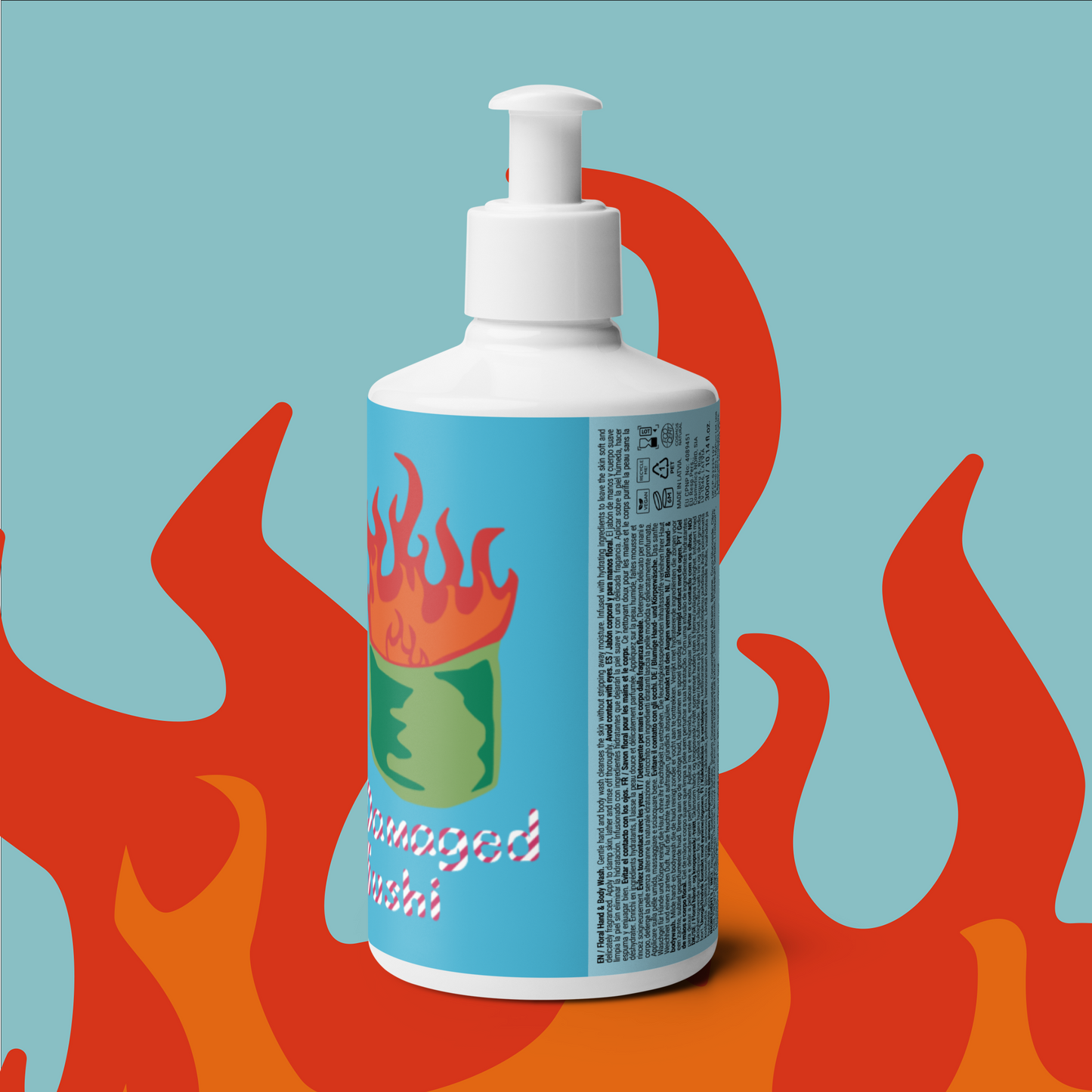 Floral hand & body wash - Fire