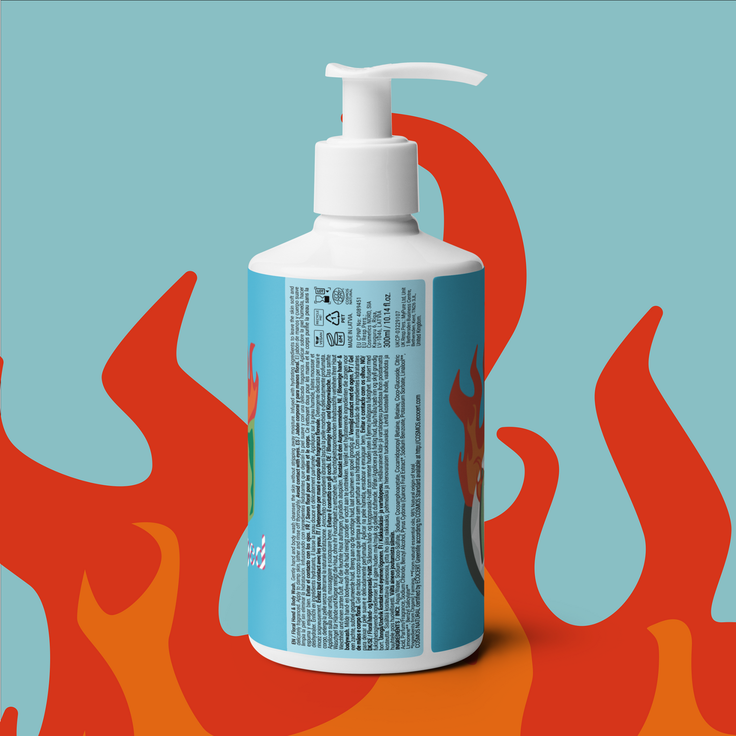 Floral hand & body wash - Fire